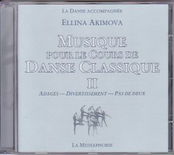 画像1: 中古レッスンCD/エリーナ・アキモヴァ　Musique pour le Cours de Danse Classique 2