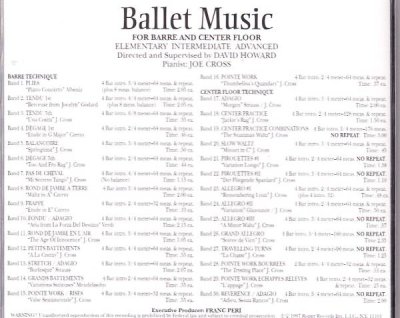 画像1: 中古レッスンCD/Ballet Music（ジョー・クロス）